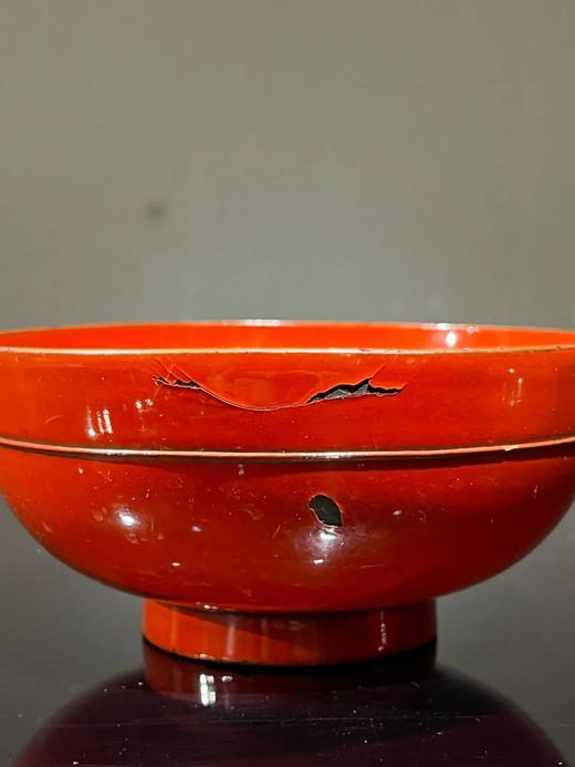 朱红大漆金绘盖碗六件套组，顺丰包邮 商品图6