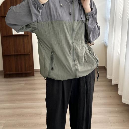 ⚠️纯亏❗️2024新款超硬核狠货👊高能防晒 💰59元拿下平替——🐦【鸟家同款面料】Senlijeepsd24年新款情侣山地冲锋防晒衣，潮流设计，时尚感拉满～ 商品图4