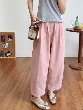 【全国包邮】美yang同厂！ 九分气球裤：✅遮肉神裤🤙轻薄凉快遮肉❗