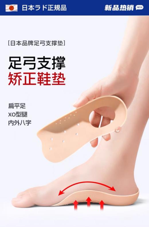 🔹【Zeamo专利款足弓矫正支撑鞋垫】✅ 符合健康足弓の要求、专业设计，强力支撑🎊 商品图3