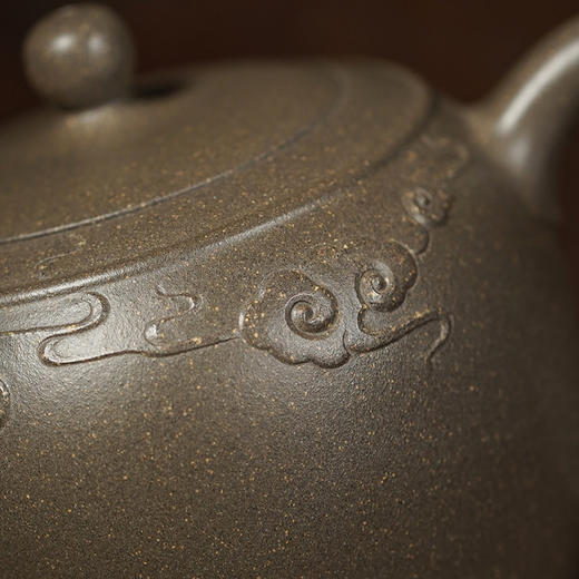 龙德堂陶艺 汤宣武制《瑞云系列之雅云-限量款》原矿青段 320cc 库存请咨询客服 商品图2