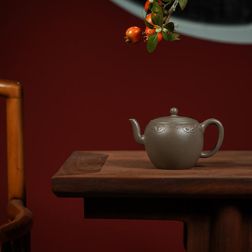 龙德堂陶艺 汤宣武制《瑞云系列之雅云-限量款》原矿青段 320cc 库存请咨询客服 商品图0