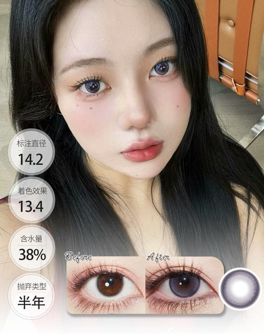 Berry浆果分子 半年抛 │ Ginomii 🐰牌 商品图0