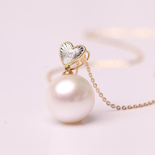 美裕 金18K淡水珍珠链牌11-12mm 108310W 商品图2