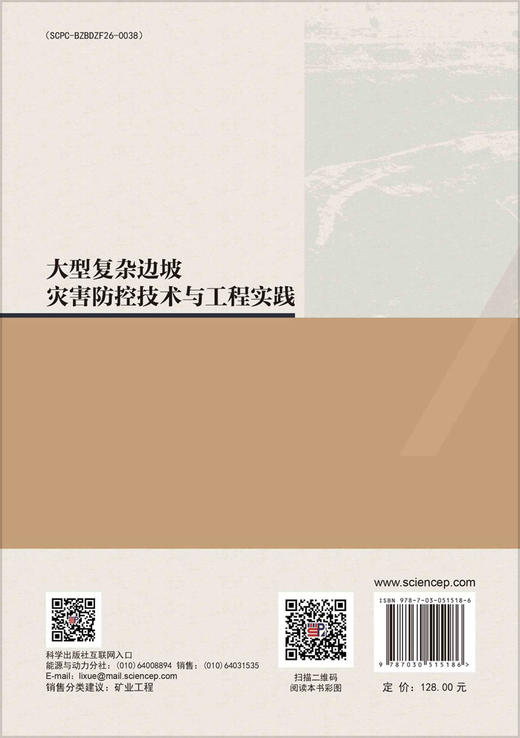 大型复杂边坡灾害防控技术与工程实践 商品图1