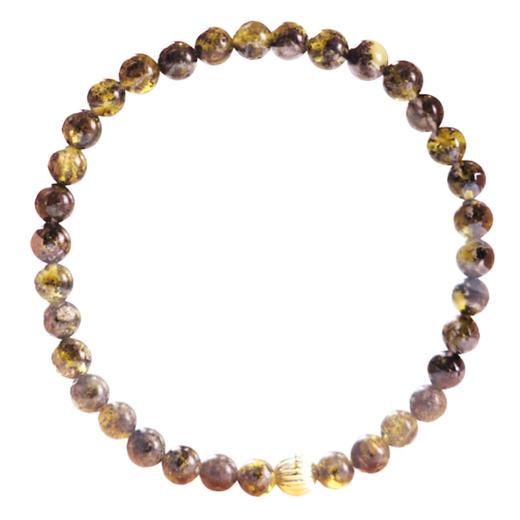 有药手串 | 药珀琥珀材质。蜜蜡手串佛珠天然琥珀珠子文玩手链男女手链中式。 商品图3