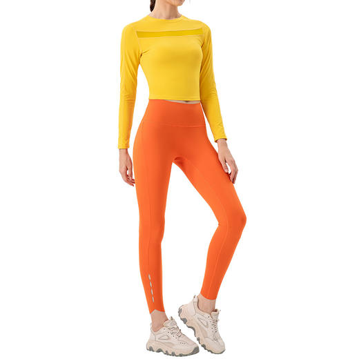 跃牌【欲动春风】系列 新款瑜伽裤女无尴尬线裸感提臀健身裤 32396 商品图4