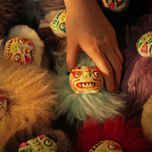 【社群专享】王居梅老师手工制作 浚县皮老虎 会叫的中华传统毛绒玩具 商品图4