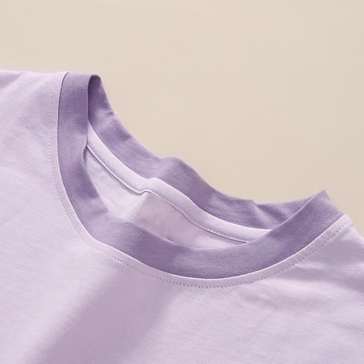 优选丨芬腾【情侣睡衣】短袖女男士套装宽松秋夏季纯棉圆领透气全棉家居服 商品图3