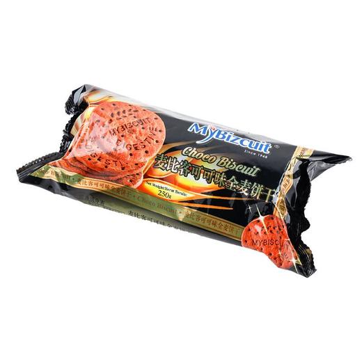 麦比客可可味全麦饼干250g 商品图0
