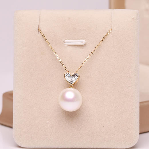 美裕 金18K淡水珍珠链牌11-12mm 108310W 商品图1