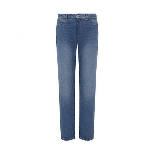 GCDS 男士直筒休闲牛仔裤 蓝色 A1OM2908DA075 商品图0