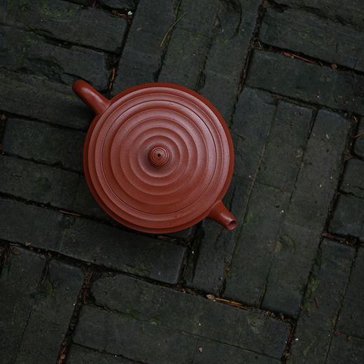 龙德堂陶艺 汤宣武制《风生水起·金波》原矿大红袍 180cc 库存请咨询客服 商品图4