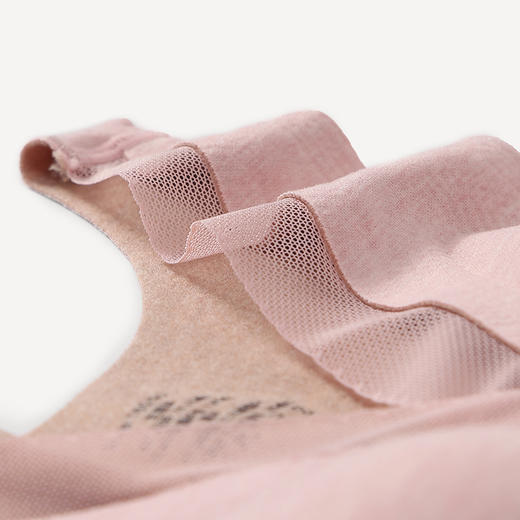 带胸垫德绒背心 舒适纯色内搭上衣冬季芬腾保暖 商品图4