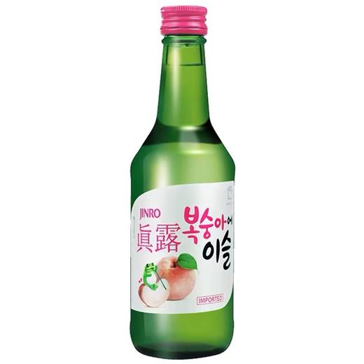 真露烧酒桃子味13%360ml진로 복숭아에이슬소주 商品图0