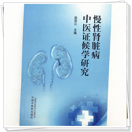 慢性肾脏病中医证候学研究 赵宗江 主编 中国中医药出版社 商品图3
