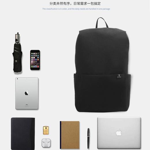 时尚简约【PLOVER双肩包】优质牛津布 耐磨防泼水， 户外休闲轻商务 舒适有型 商品图3