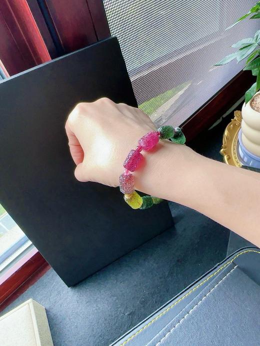 33g 雕刻碧玺手链 商品图8