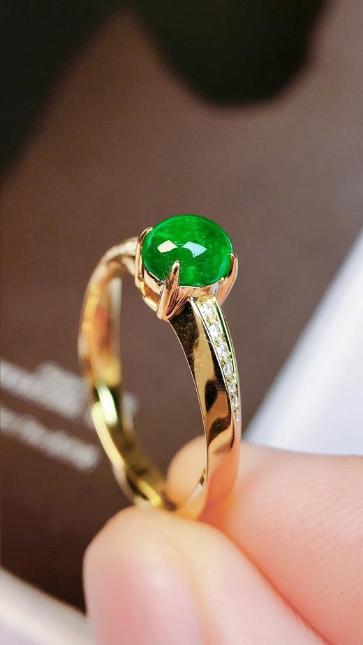 0.69ct 祖母绿戒指 商品图3