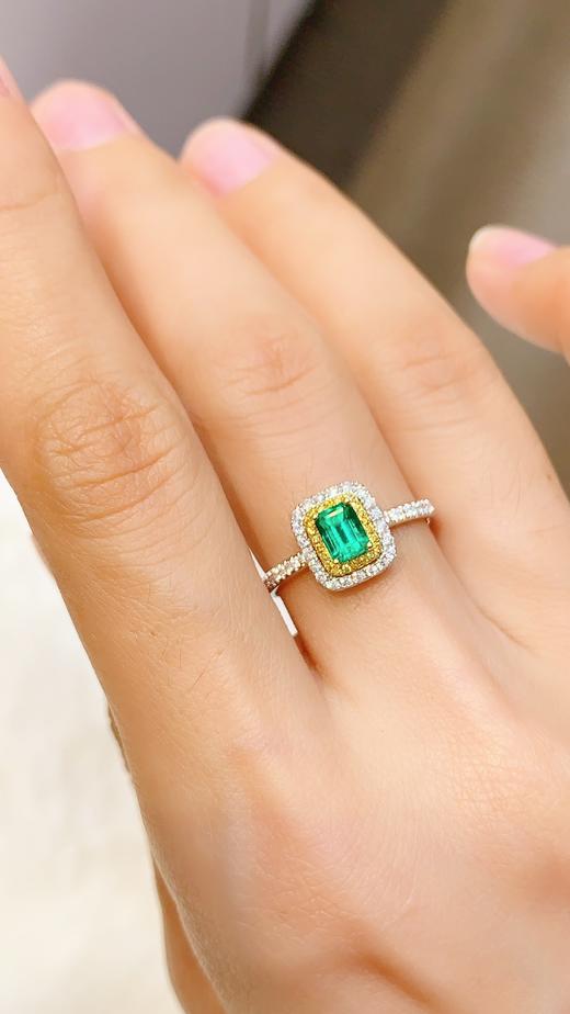 0.47ct 祖母绿戒指 商品图4