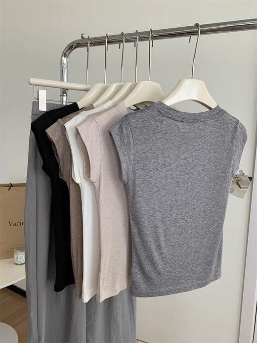 【品牌直发】无袖正肩T恤背心 商品图4