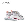 D:FUSE迪芙斯秋季新款厚底增高水钻老爹鞋休闲运动鞋DF43112381 商品缩略图10