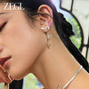ZEGL设计师东方花影系列蝴蝶耳环女2024新款爆款新中式民族风耳饰 商品缩略图4