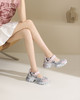 westory春夏新款厚底增高超轻魔术贴网面透气老爹鞋W24CE74631 商品缩略图6