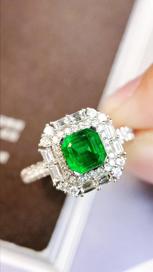 0.78ct 祖母绿戒指 商品图0