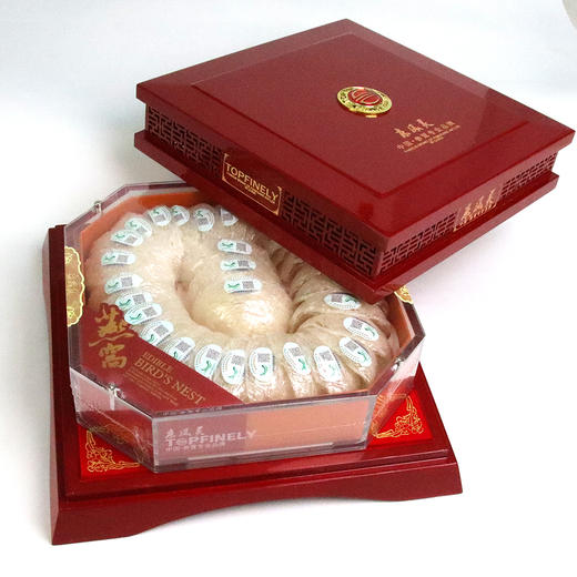 【S级疏盏】印尼进口溯源码燕窝  100g  高端礼盒装 天鉴系列 商品图1