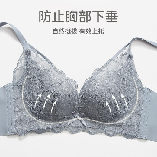 芬腾薄款性感蕾丝无钢圈文胸 A-4546 商品图2