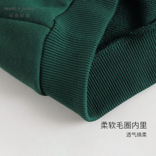 【学院风】马克珍妮秋装新款 男童polo领字母印花休闲卫衣231198 商品图4