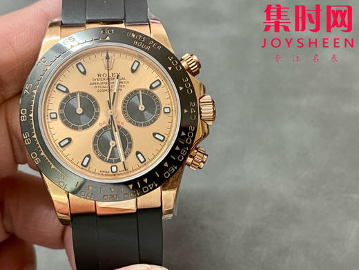 ROLEX劳力士 宇宙计型迪通拿系列 玫金余文乐迪 男士腕表 商品图0