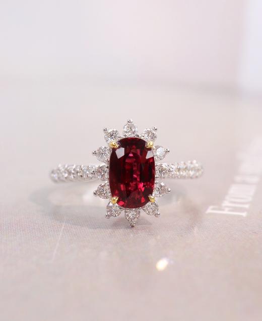 1.3ct 红宝石戒指 商品图2