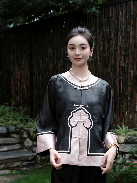 盛唐牡丹盛奢系列| 限量款| 高货-祥云大如意对襟女外套(特殊商品不退不换) 商品图0