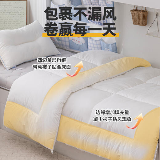 本屋创品学生宿舍5A抑菌云朵被！四季通用纯色春秋冬被！ 商品图4