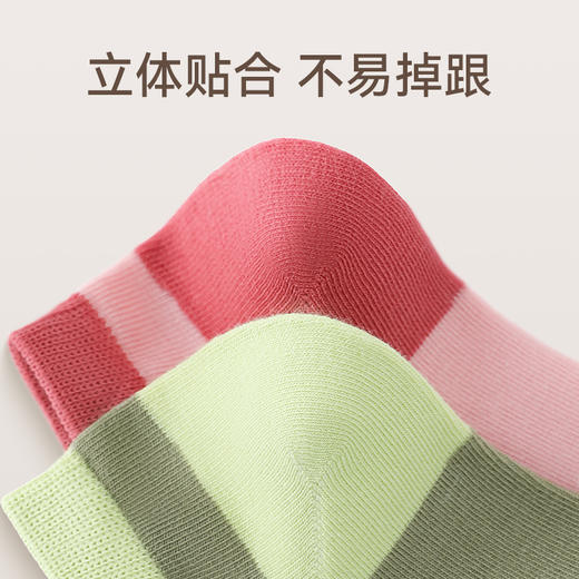 39.9到手5双！芬腾女士短袜春秋款防臭抗菌浅口棉袜夏季吸汗透气可爱大白鹅袜子 商品图3