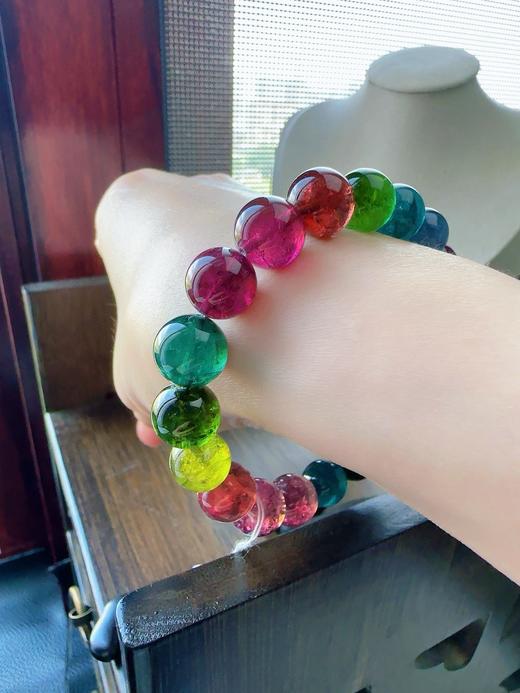 34.33g 10.5mm 碧玺手链 商品图2