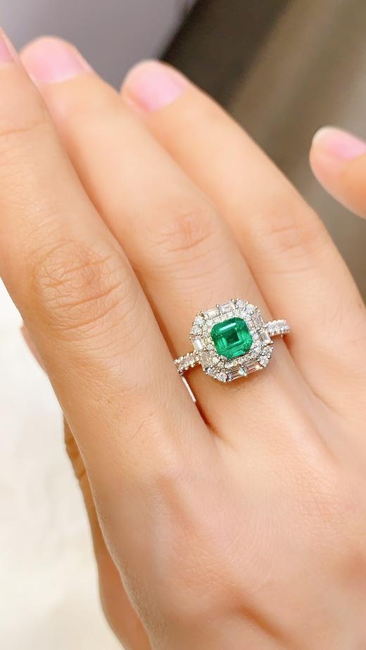 0.78ct 祖母绿戒指 商品图5