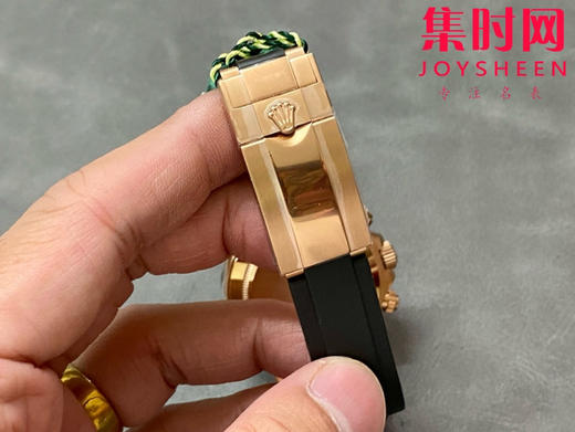 ROLEX劳力士 宇宙计型迪通拿系列 玫金余文乐迪 男士腕表 商品图7