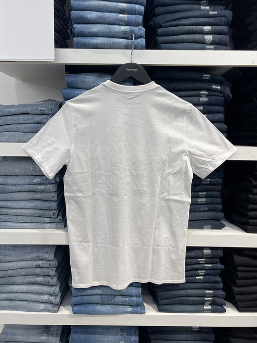 Calvin Klein/CK 男士纯棉圆领字母LOGO印花休闲透气短袖T恤 商品图2