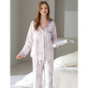 芬腾长袖睡衣女春秋款纯棉开衫套装女款全棉宽松休闲加大码家居服 商品缩略图2