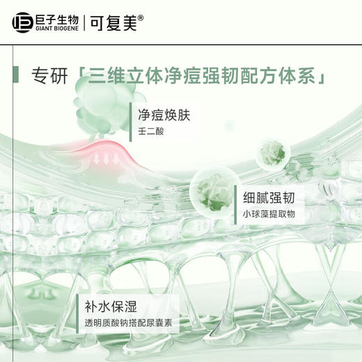 【打包链接】可复美净痘修护面膜淡化痘印痘坑痘疤粉刺闭口痘肌补水保湿控油(发新款) 商品图4