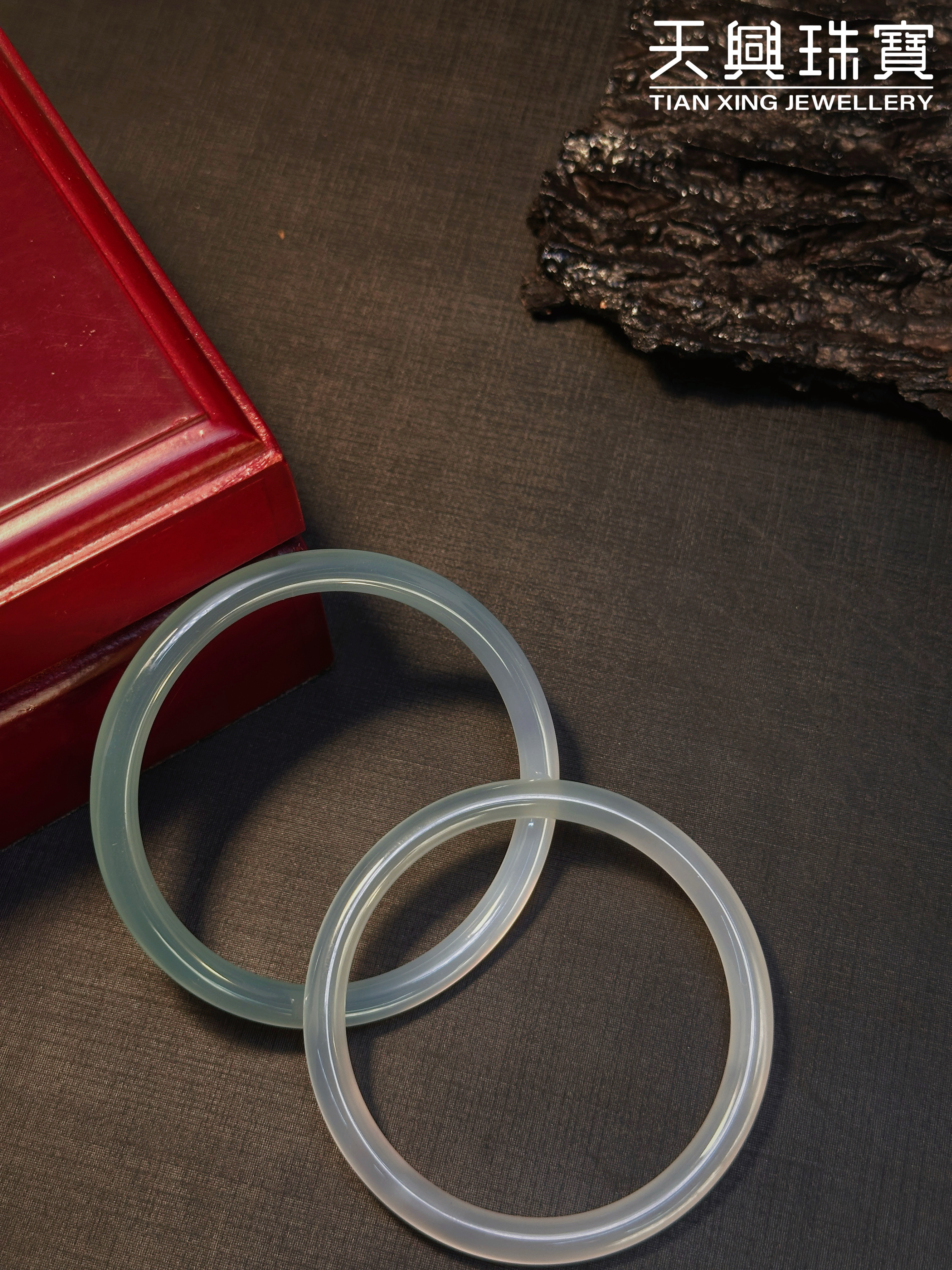 夏日新时尚白月光手镯或半山半水手镯自戴送人倍好看【备注款式】