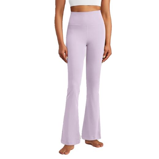 跃牌【倚窗听雨】系列 新款裸感瑜伽喇叭裤女高腰提臀抗菌微喇裤CK044 商品图4