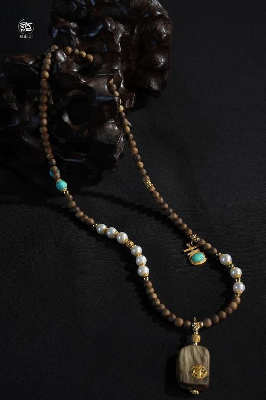 越南白奇楠沉香 风水项链 商品图9