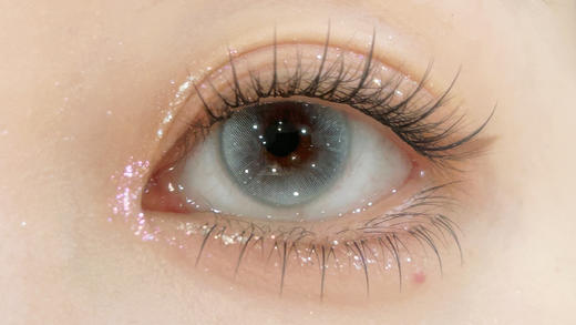 HUOHUOCON 炫蓝蘑菇 半年抛 两片 14.2mm 参考着色 13.5mm 基弧 8.6 含水 38% 新锐国货 商品图3