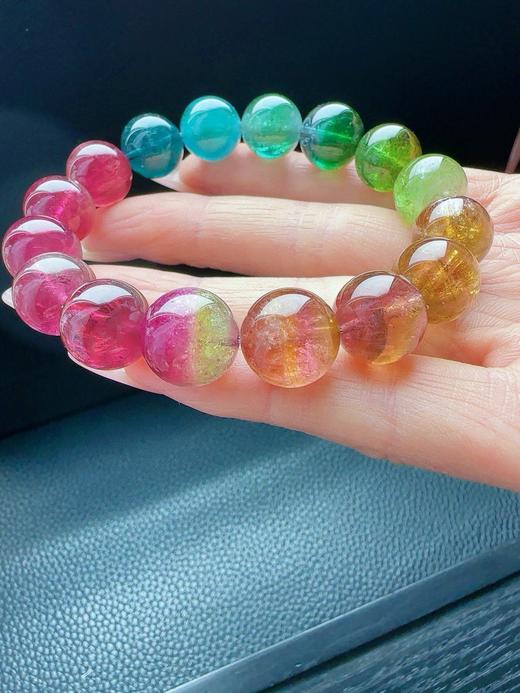 48.2g 12.5mm 碧玺手链 商品图0