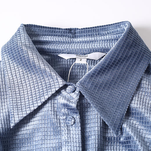 VIMAGE/纬漫纪秋季新款显瘦纯色高腰显瘦连衣裙女V1807426 商品图2