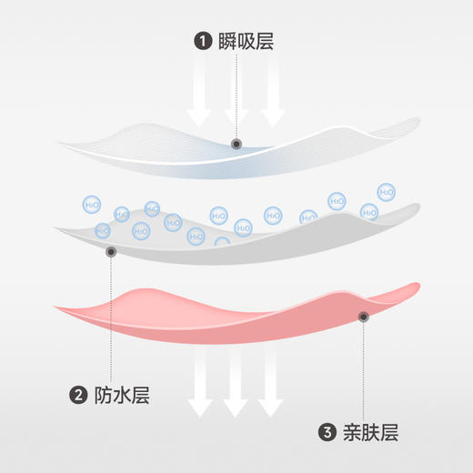 芬腾生理内裤女棉质中腰纯色防漏安全裤月经姨妈卫生裤透气三角裤 商品图2